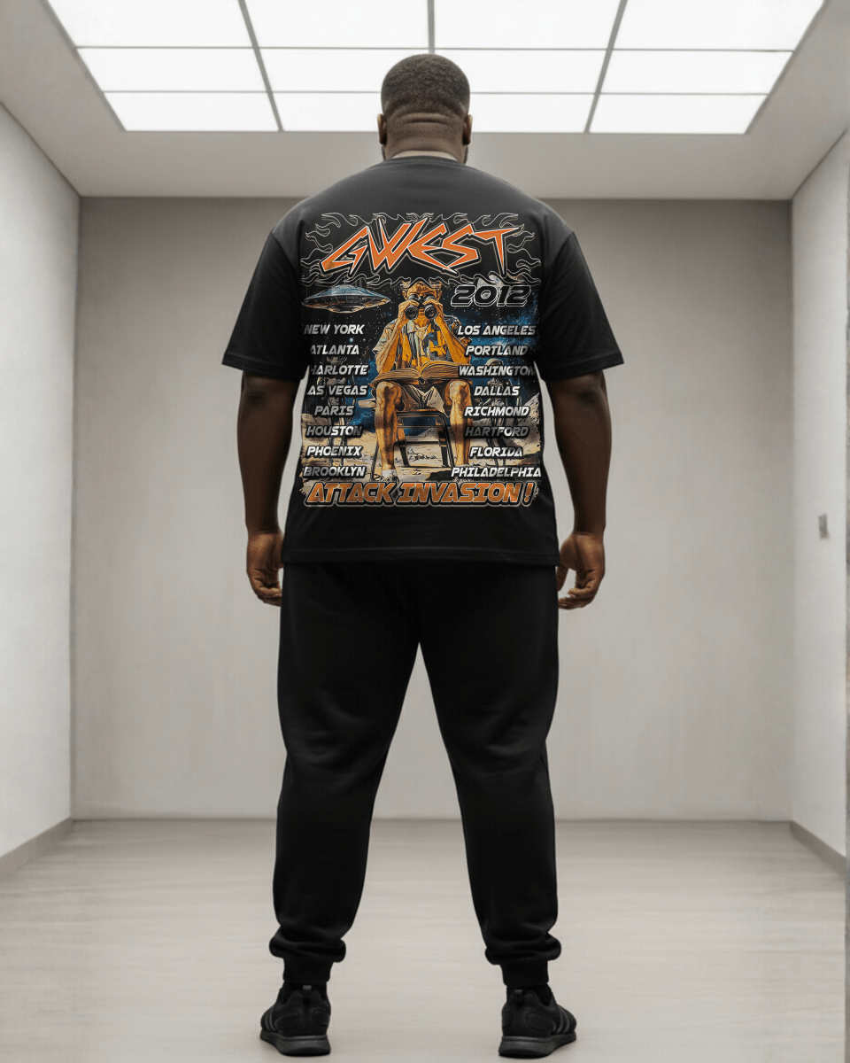 G West Offworld Wanderer Men's Big And Tall T-Shirt - G West
