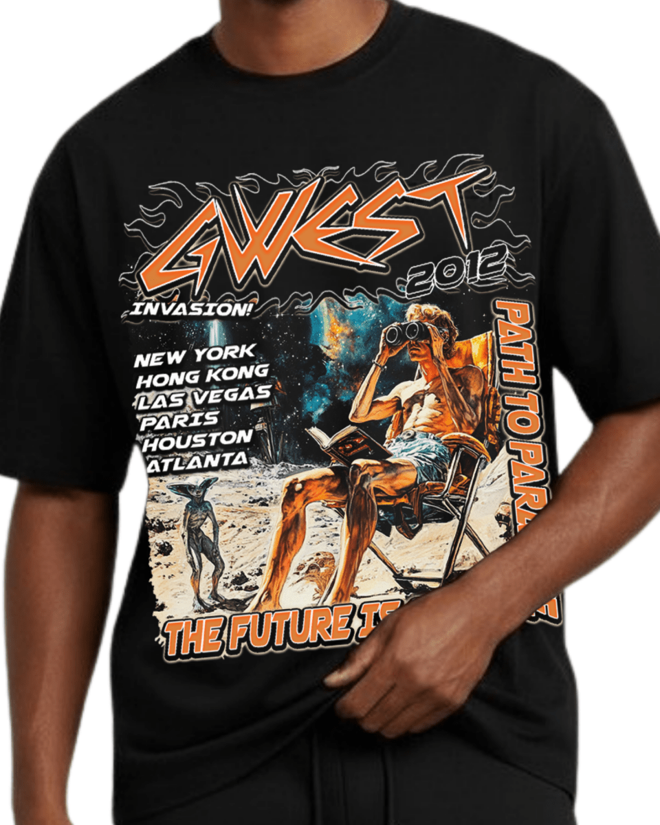 G West Offworld Wanderer Oversized Men's T-Shirt - G West