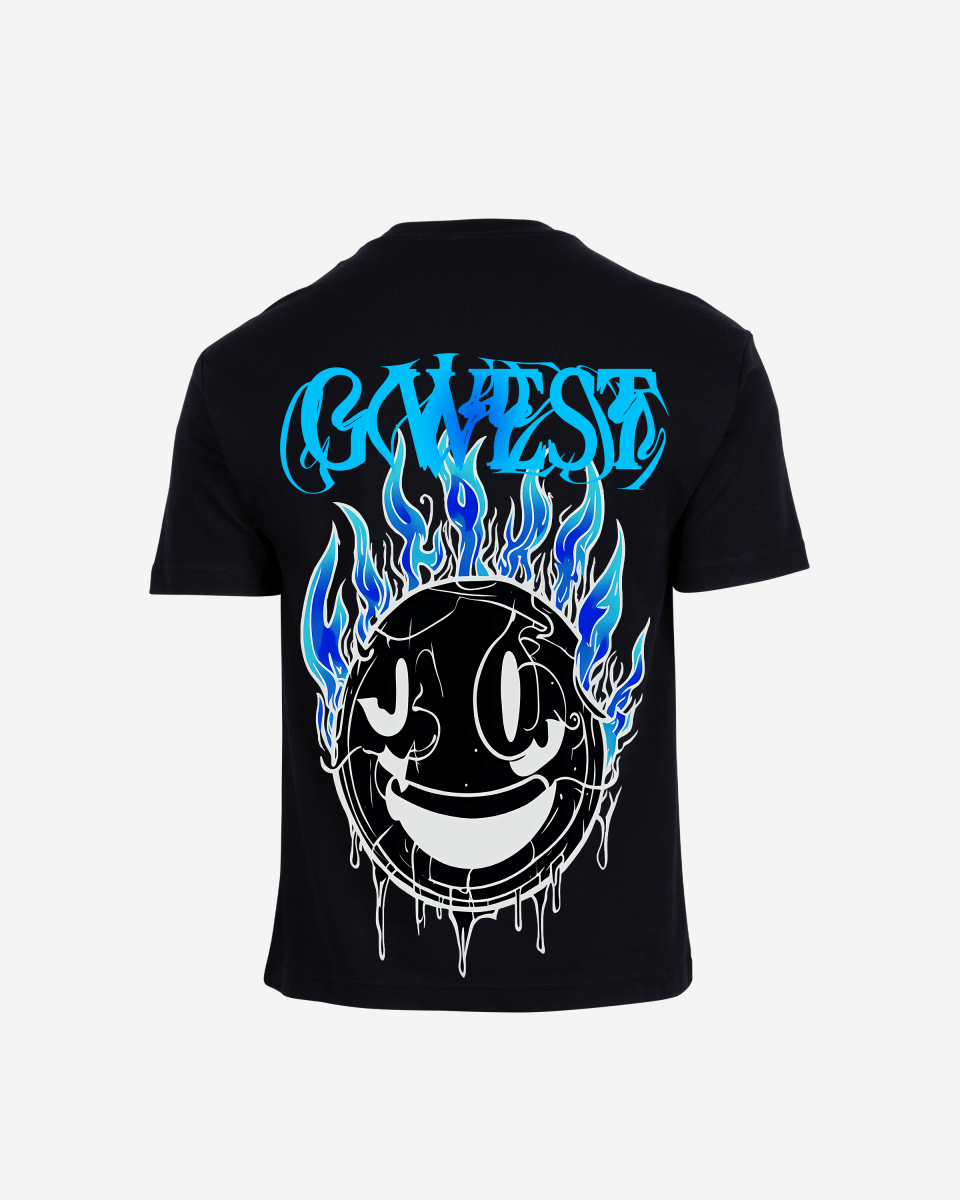 G West Oversized Aqua Smile Tee - G West
