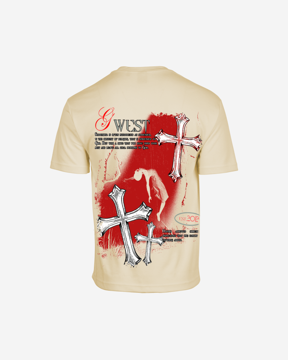 G West Oversized Ascending Soul Life Style Tee Mens Style - G West