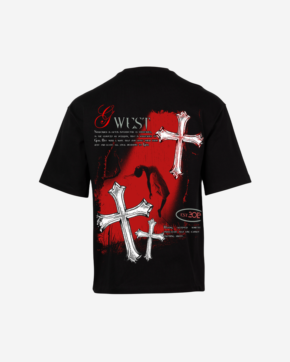 G West Oversized Ascending Soul Life Style Tee Mens Style - G West