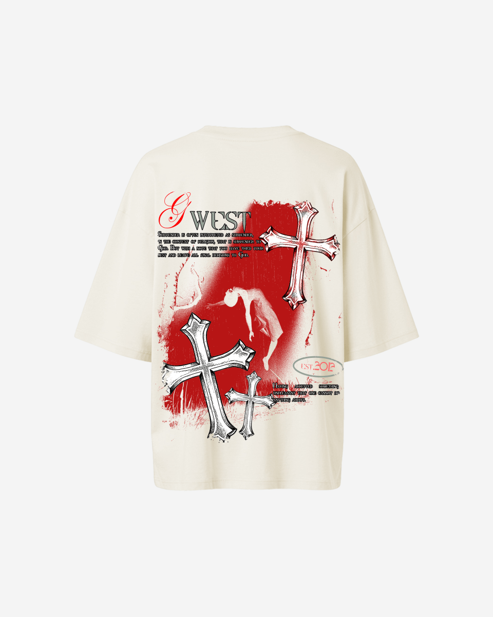 G West Oversized Ascending Soul Life Style Tee Style - WOMEN - G West