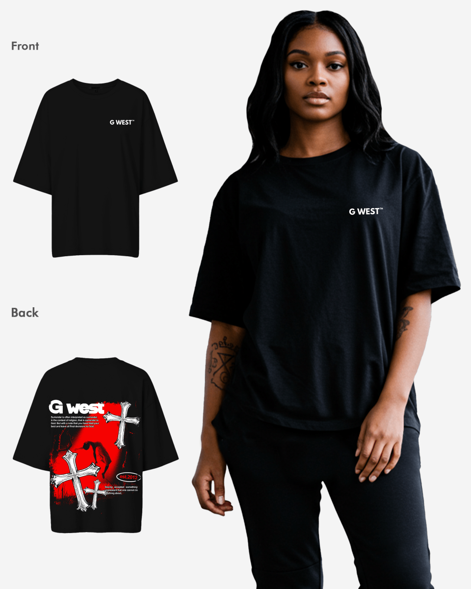 G West Oversized Ascending Soul Tee - WOMEN - G West