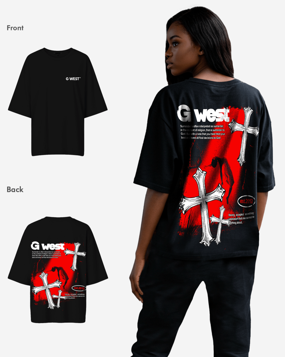 G West Oversized Ascending Soul Tee - WOMEN - G West