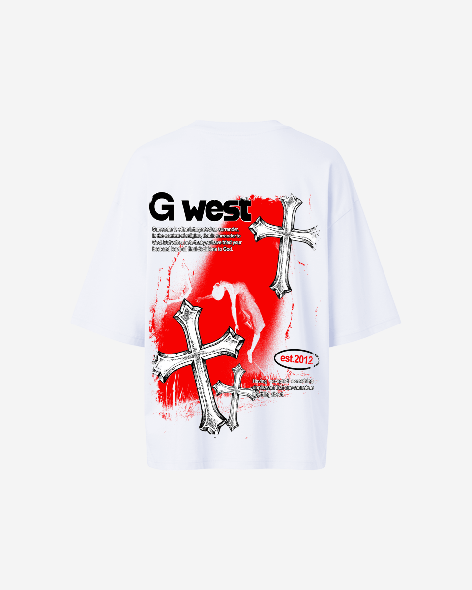 G West Oversized Ascending Soul Tee - WOMEN - G West