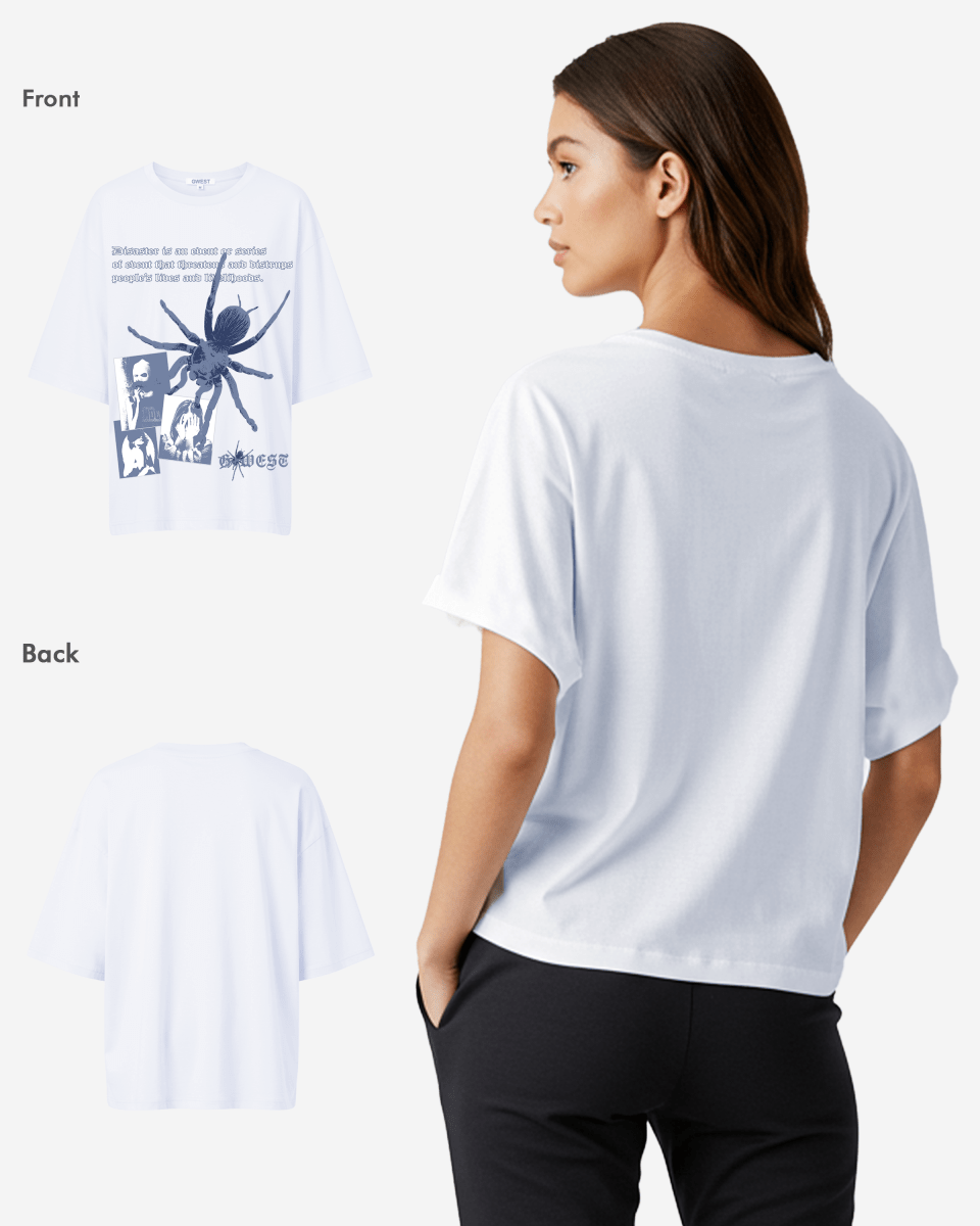 G West Oversized Big Spider Life Style Tee - WOMEN - G West