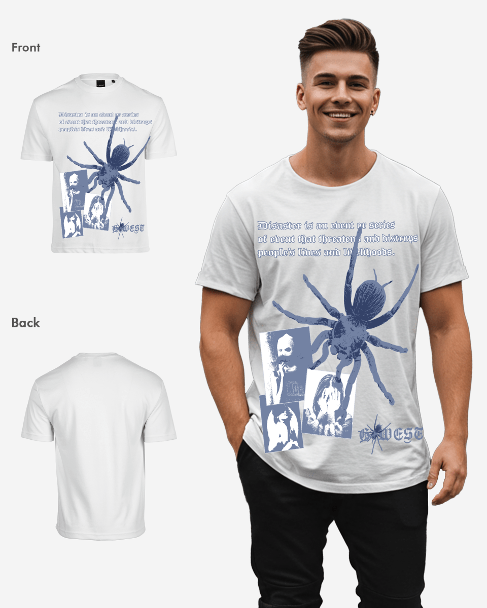 G West Oversized Big Spider Life Style Tee - G West