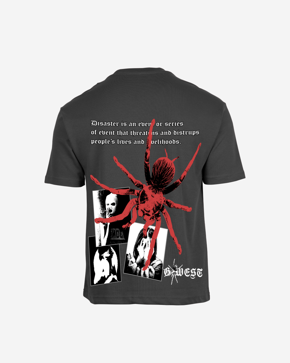 G West Oversized Big Spider Mens T-Shirt - G West