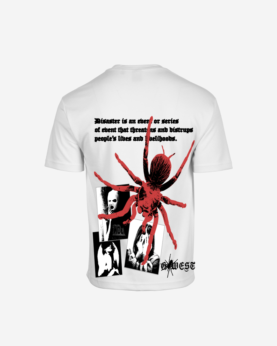 G West Oversized Big Spider Mens T-Shirt - G West