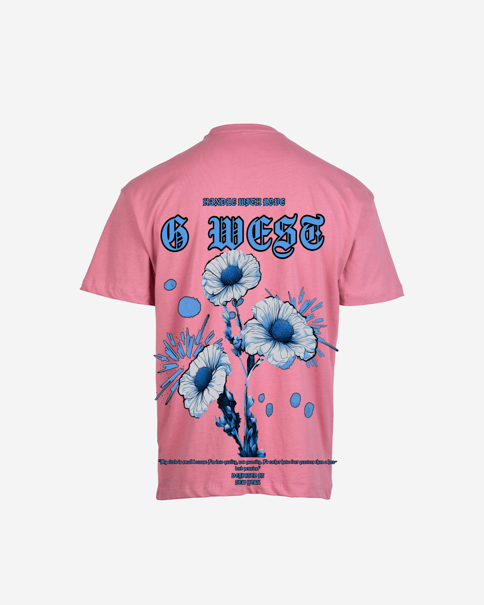G West Oversized Blue Garden Tee - G West