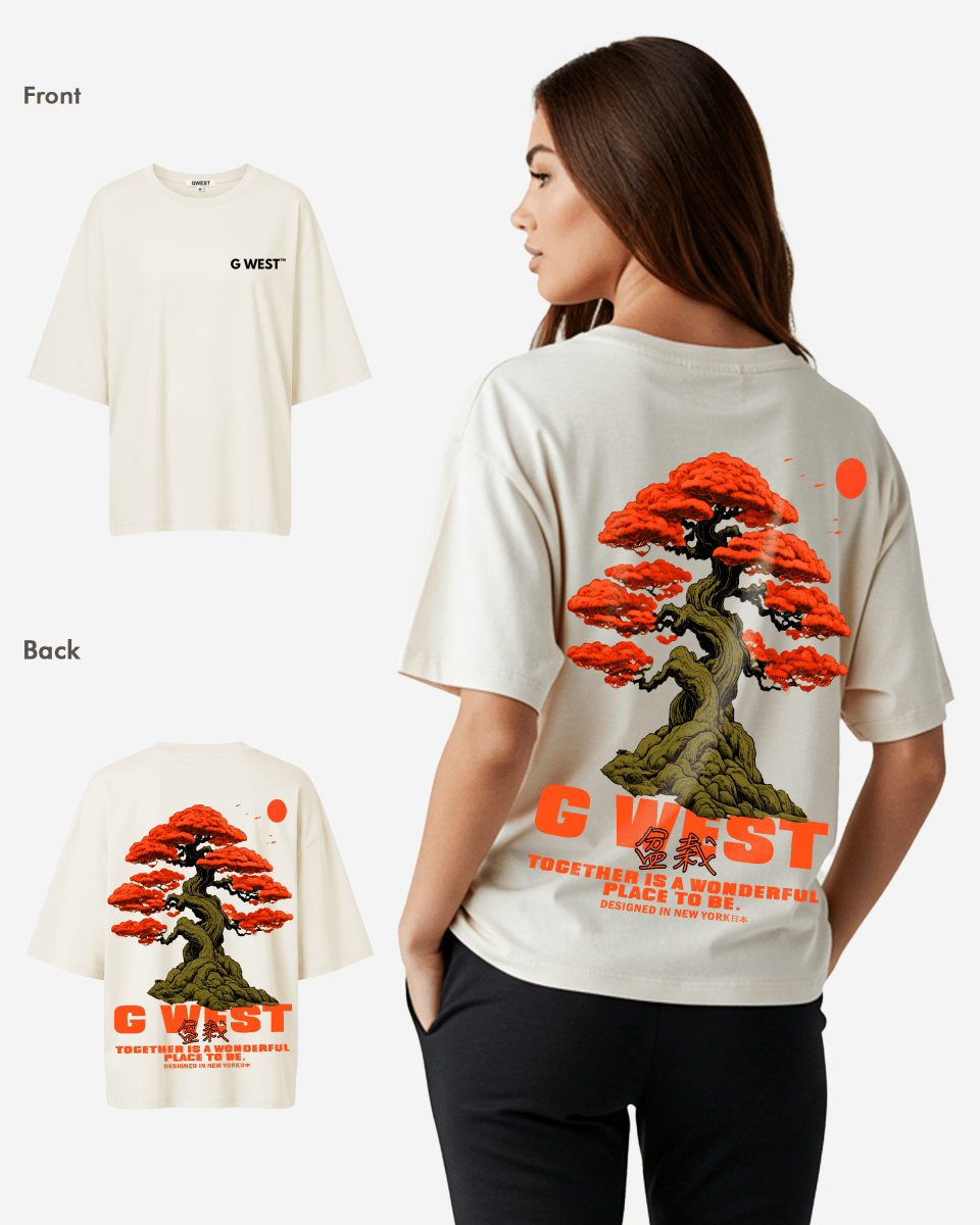 G West Oversized Bonsai Tee - Women - G West