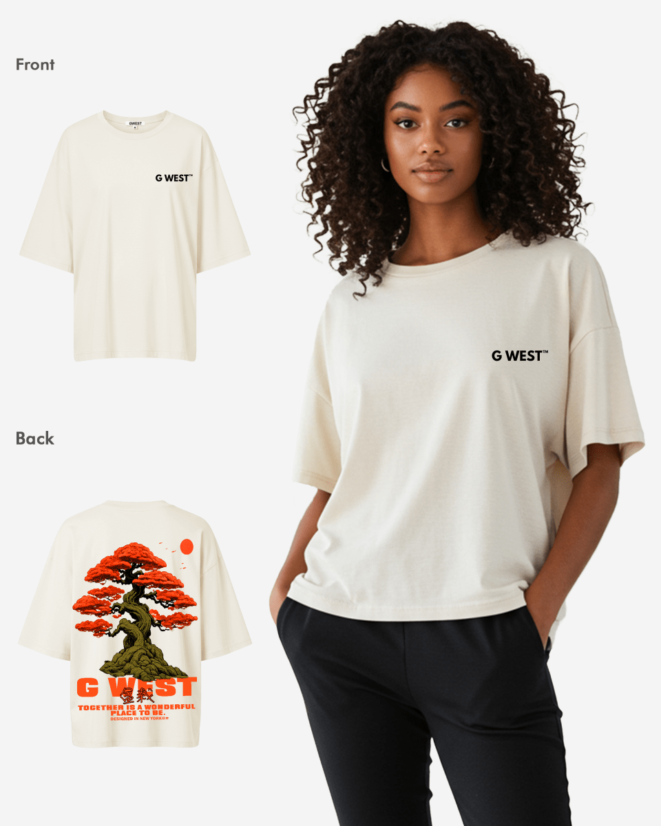G West Oversized Bonsai Tee - Women - G West
