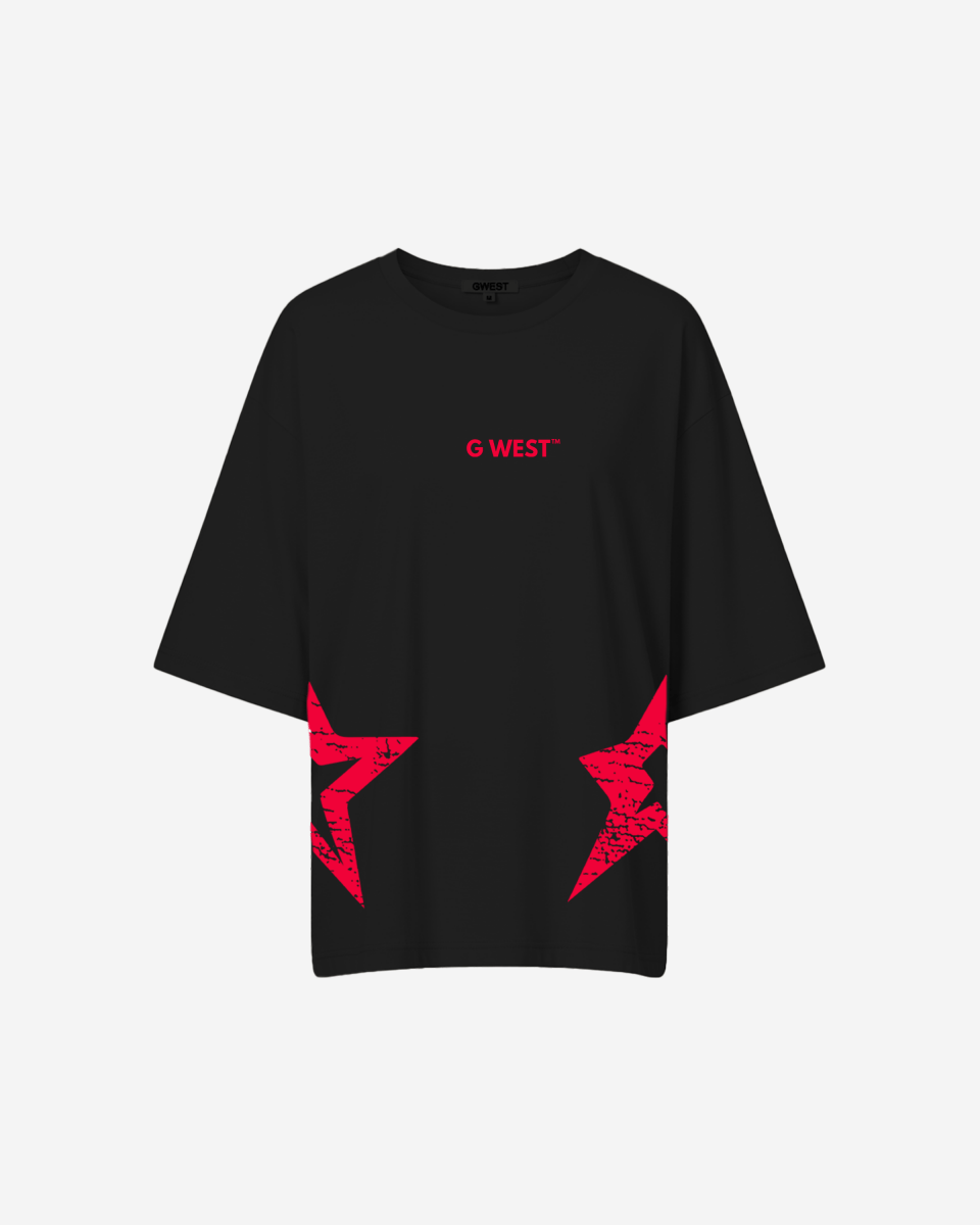 G West Oversized Brooklyn Arch Logo Tee - WOMEN - G West