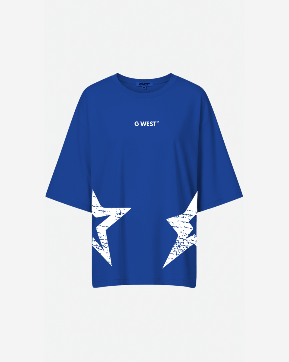 G West Oversized Brooklyn Arch Logo Tee - WOMEN - G West