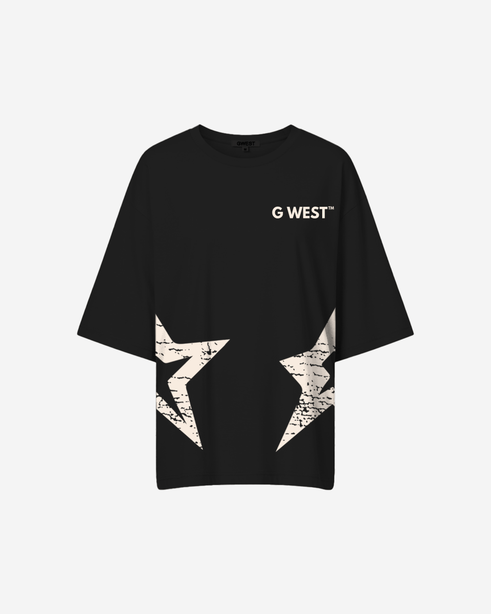 G West Oversized Chicago Arch Logo Tee - WOMEN - G West
