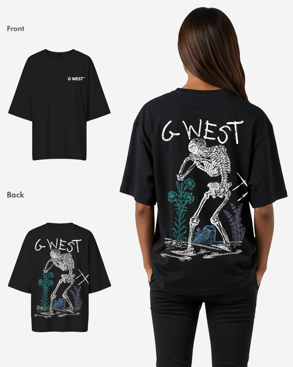 G West Oversized Colors Of Life Tee - WOMEN - G West
