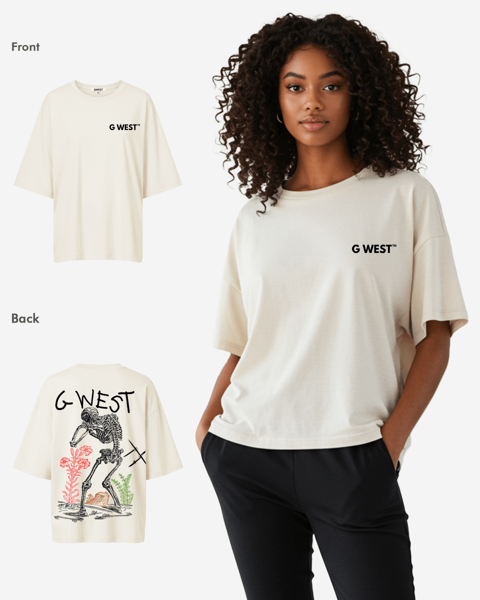 G West Oversized Colors Of Life Tee - WOMEN - G West