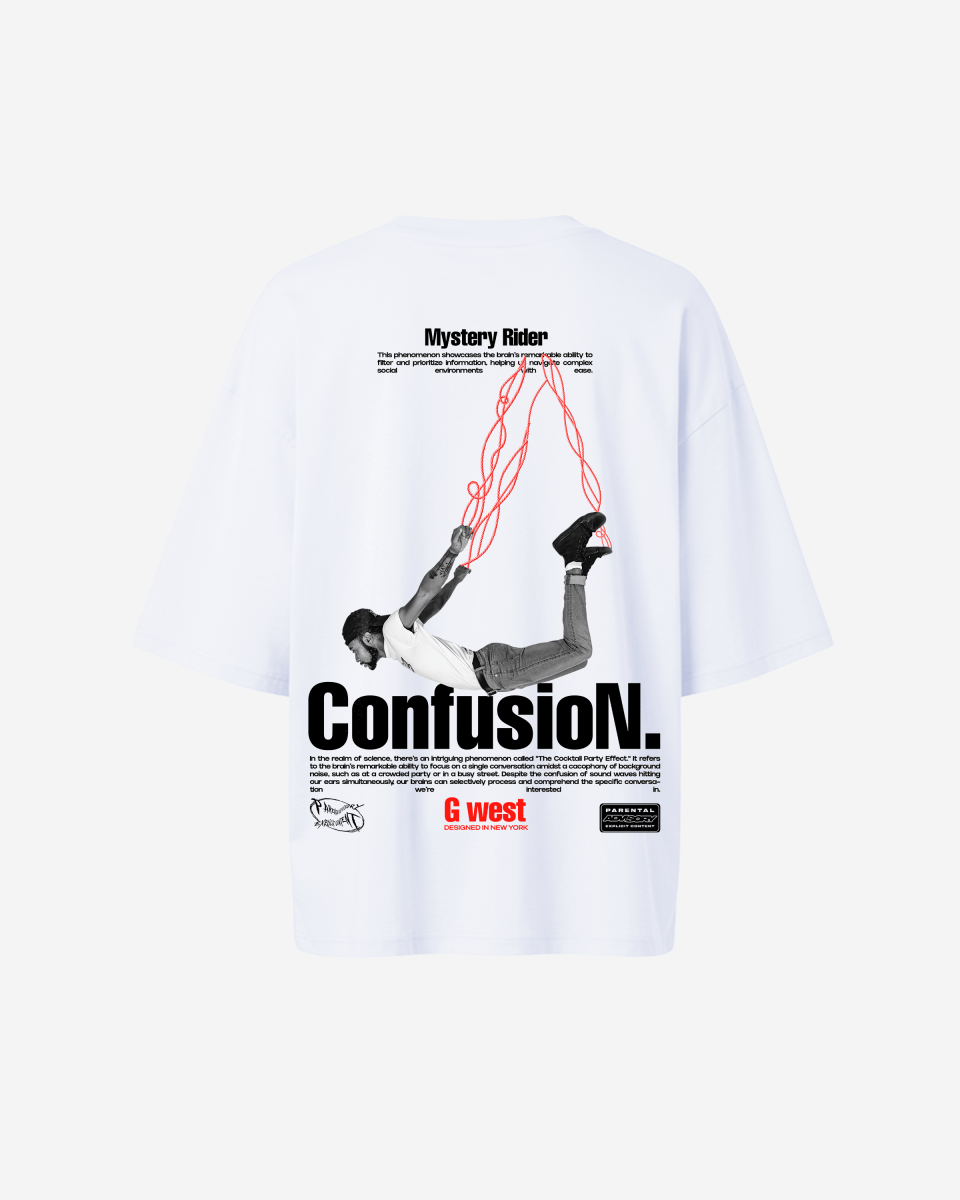 G West Oversized Confusion Tee - WOMEN - G West
