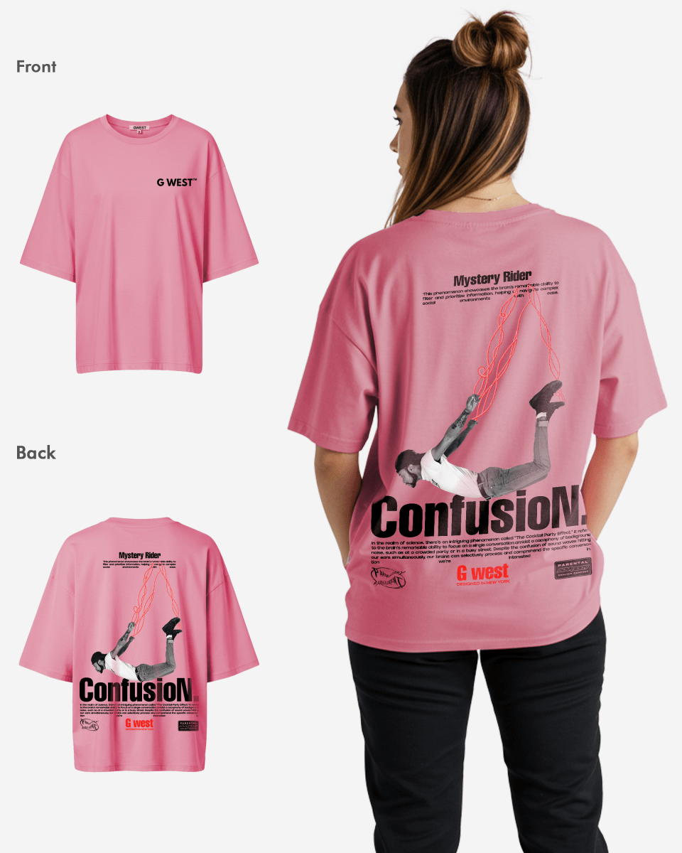 G West Oversized Confusion Tee - WOMEN - G West