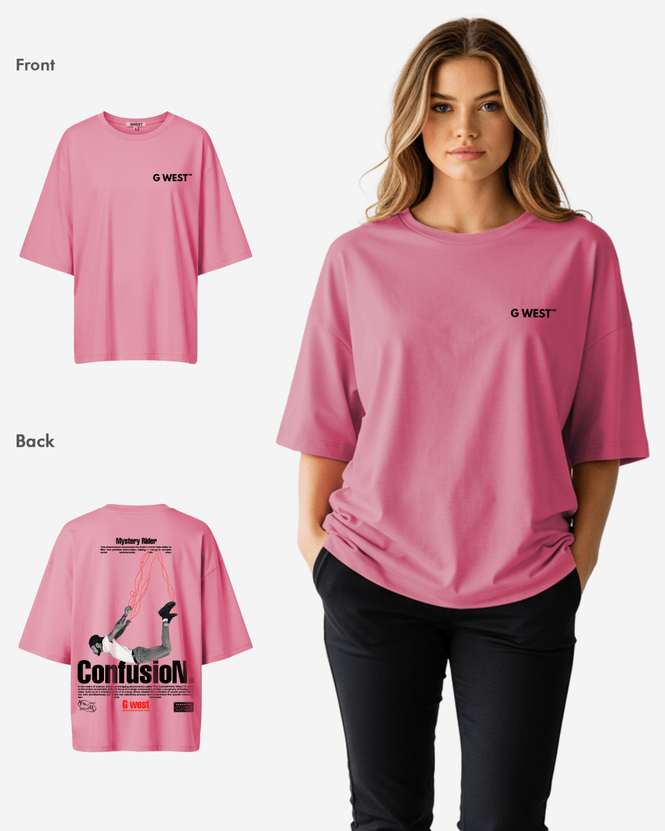 G West Oversized Confusion Tee - WOMEN - G West