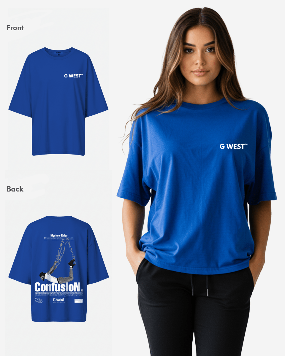 G West Oversized Confusion Tee - WOMEN - G West