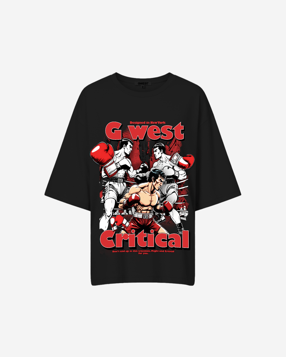 G West Oversized Critical T-Shirt - WOMEN - G West
