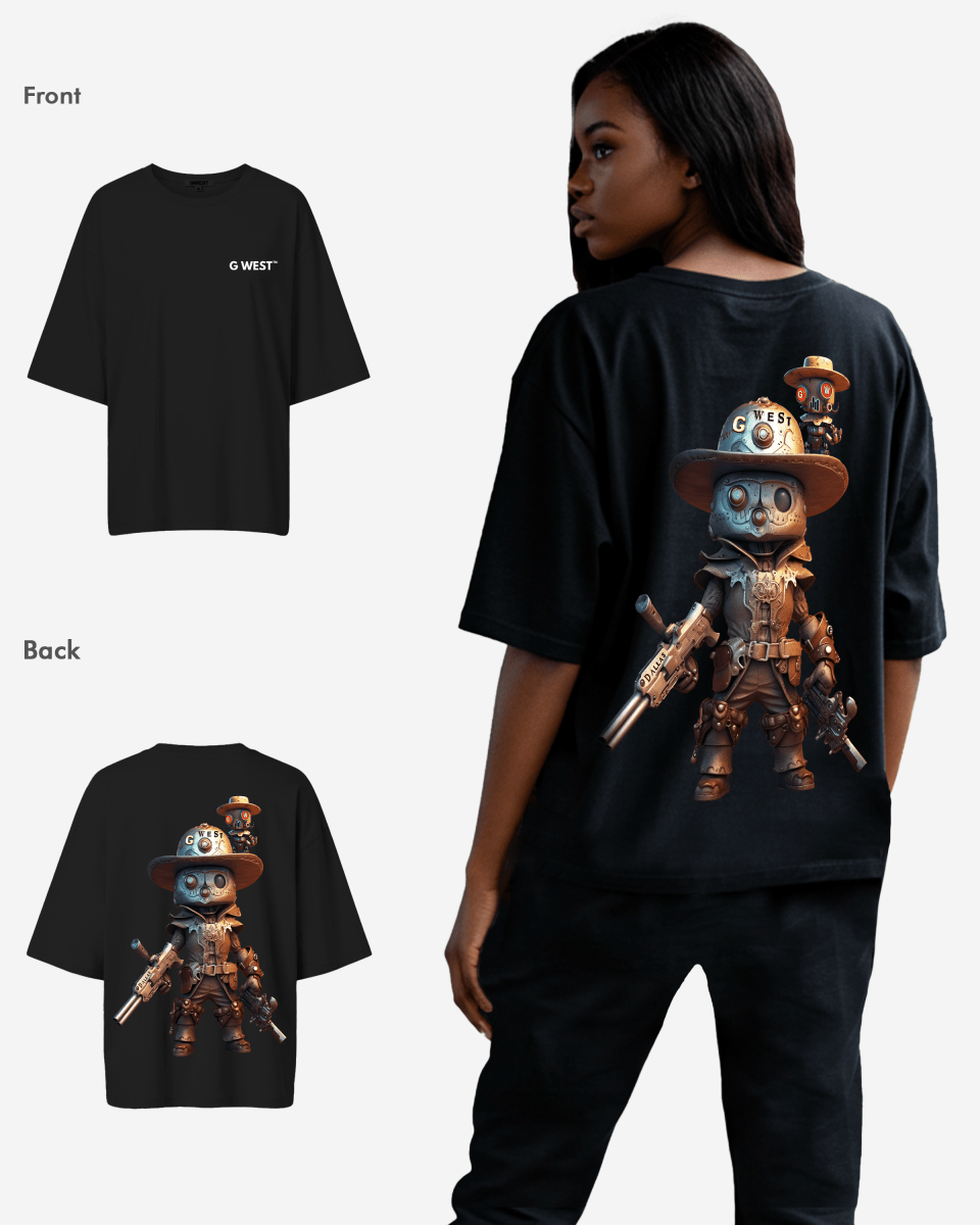 G WEST OVERSIZED DALLAS COWBOY T - SHIRT - WOMEN - G West