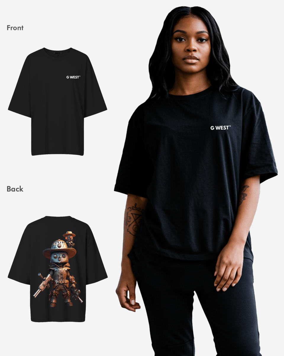G WEST OVERSIZED DALLAS COWBOY T - SHIRT - WOMEN - G West