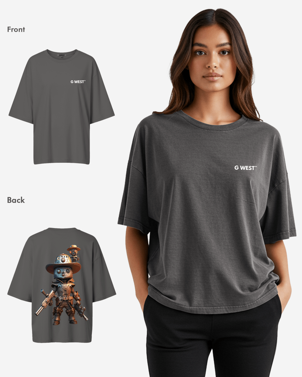 G WEST OVERSIZED DALLAS COWBOY T - SHIRT - WOMEN - G West