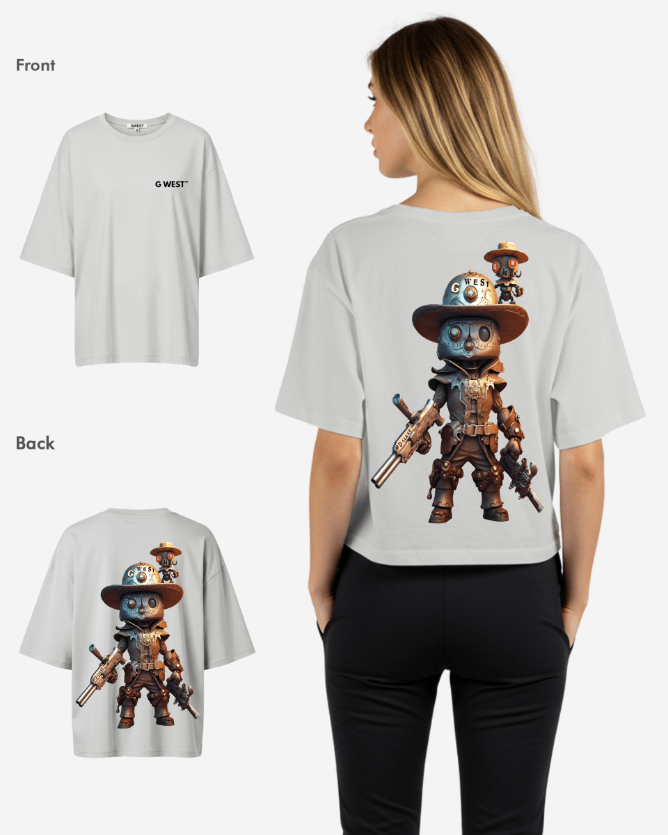G WEST OVERSIZED DALLAS COWBOY T - SHIRT - WOMEN - G West