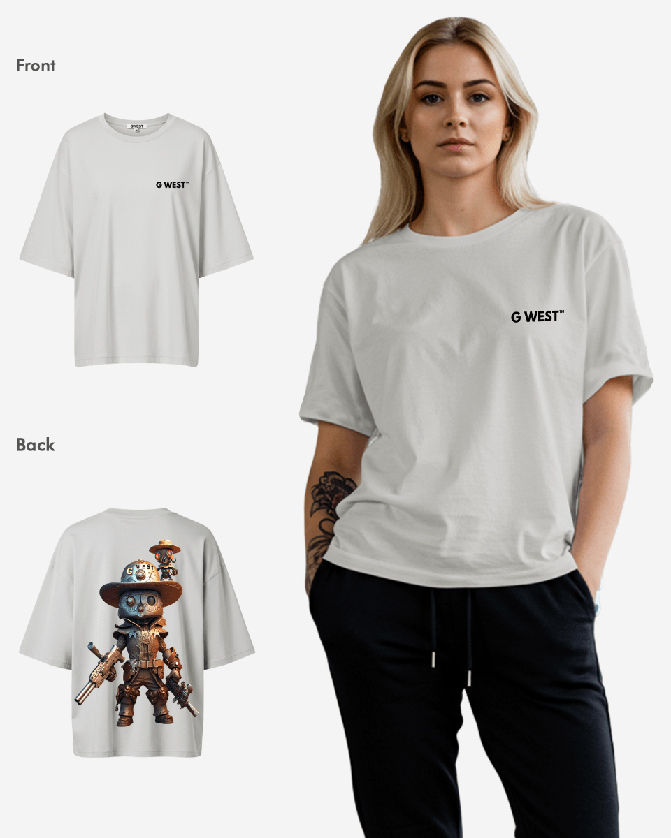 G WEST OVERSIZED DALLAS COWBOY T - SHIRT - WOMEN - G West