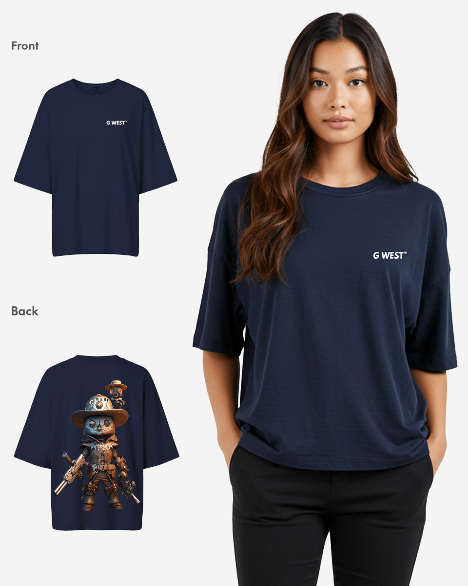G WEST OVERSIZED DALLAS COWBOY T - SHIRT - WOMEN - G West
