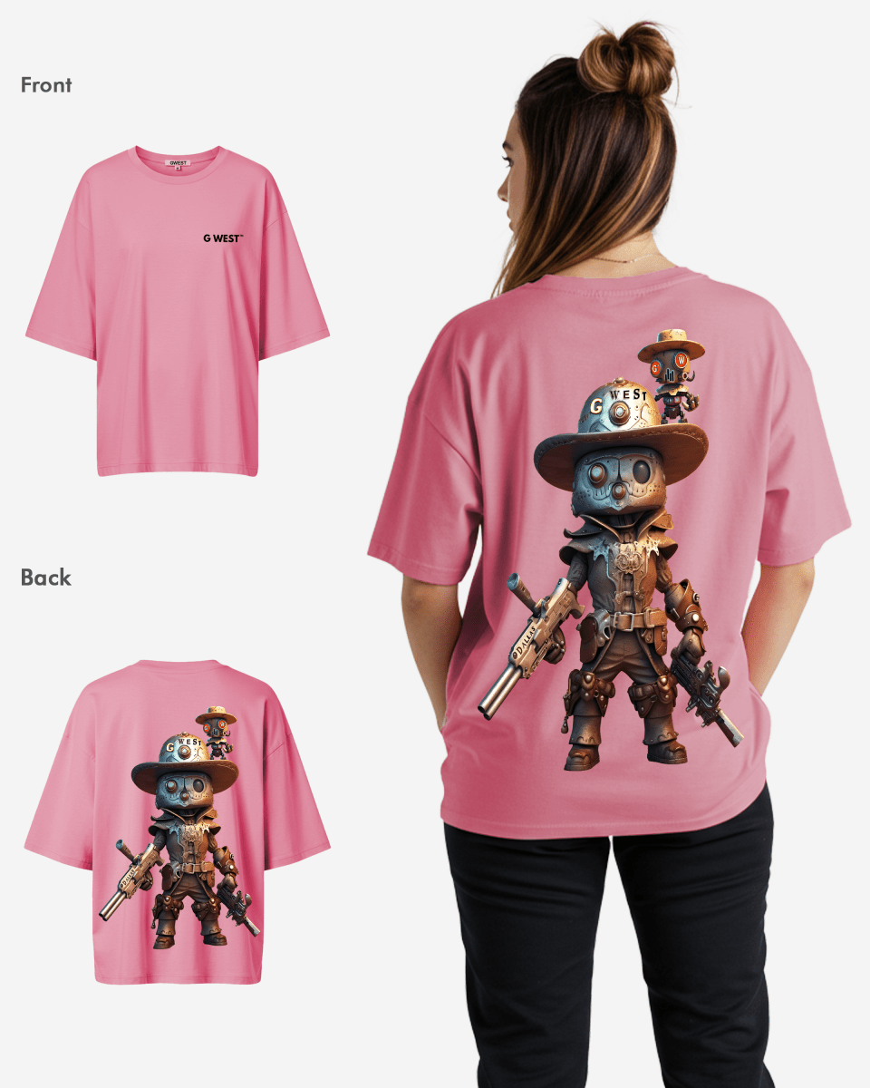 G WEST OVERSIZED DALLAS COWBOY T - SHIRT - WOMEN - G West