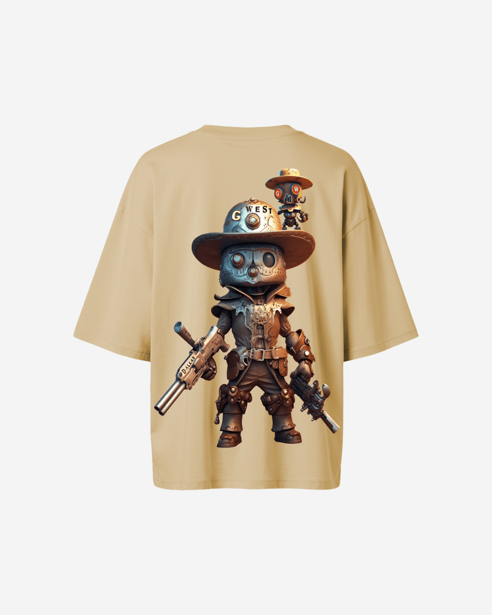 G WEST OVERSIZED DALLAS COWBOY T - SHIRT - WOMEN - G West