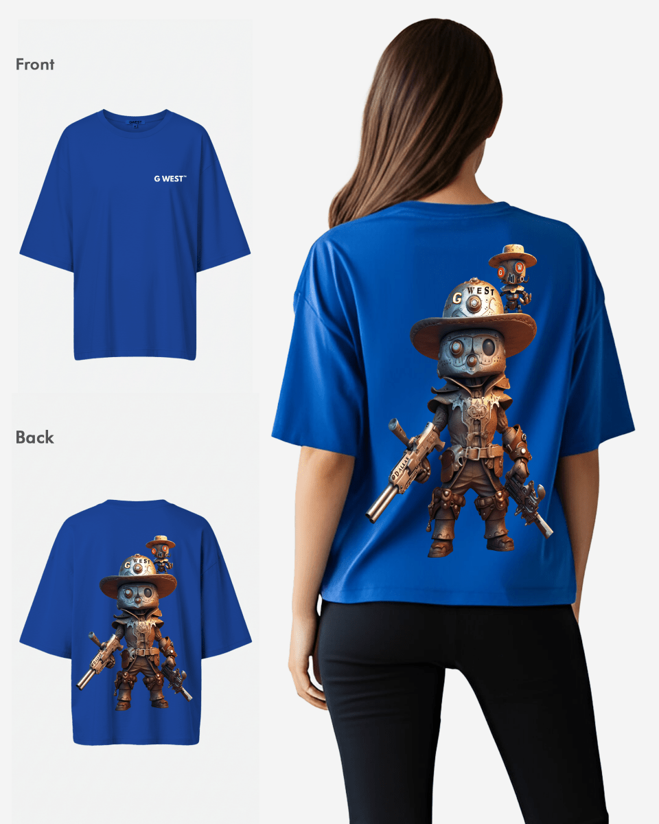 G WEST OVERSIZED DALLAS COWBOY T - SHIRT - WOMEN - G West