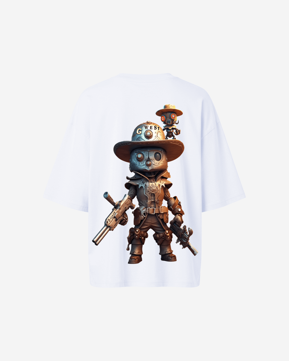 G WEST OVERSIZED DALLAS COWBOY T - SHIRT - WOMEN - G West