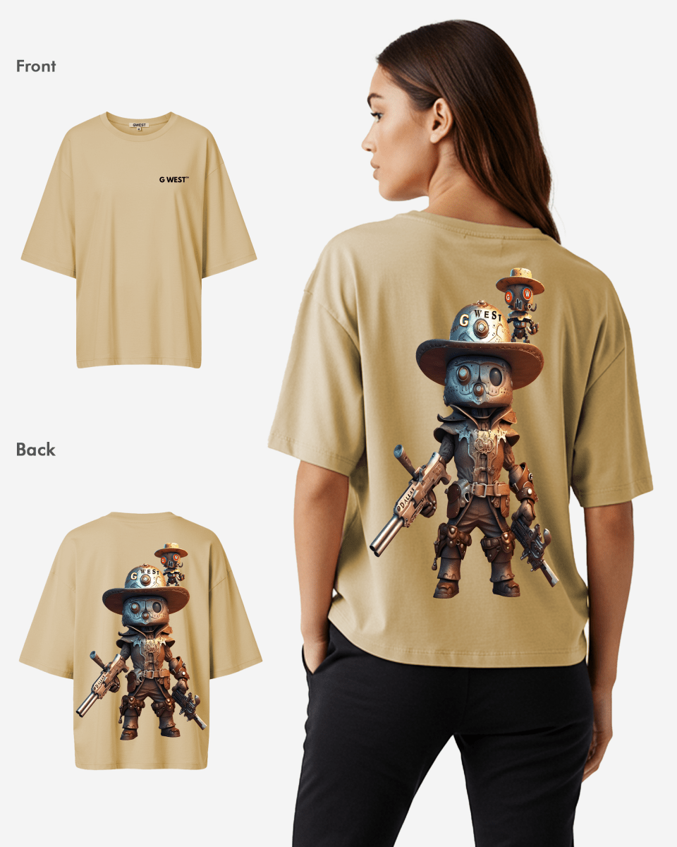 G WEST OVERSIZED DALLAS COWBOY T - SHIRT - WOMEN - G West