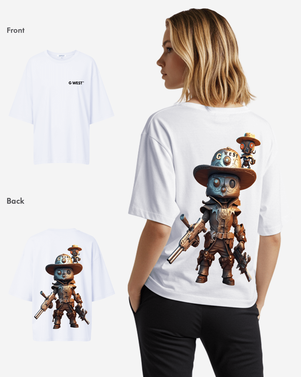 G WEST OVERSIZED DALLAS COWBOY T - SHIRT - WOMEN - G West