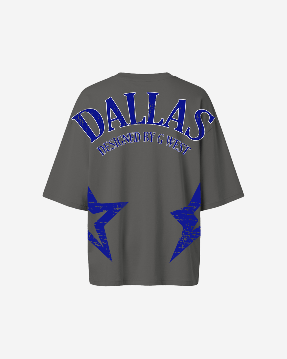 G West Oversized Dallas Logo Tee - WOMEN - G West