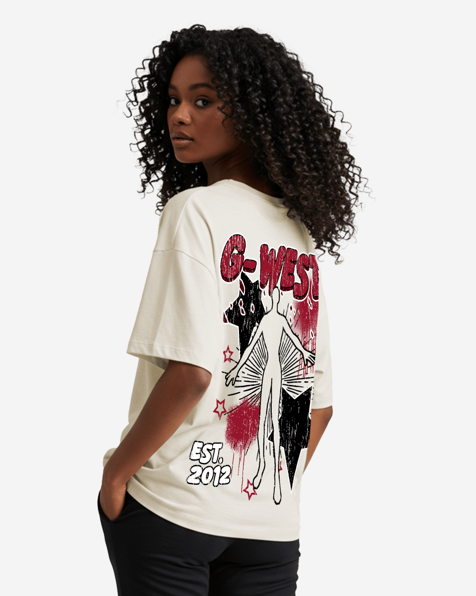 G West Oversized Dazzling Dynamo Tee - Women - G West