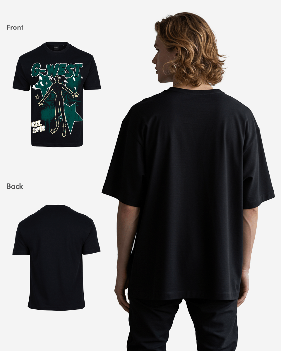 G West Oversized Dazzling Dynamo Tee - G West