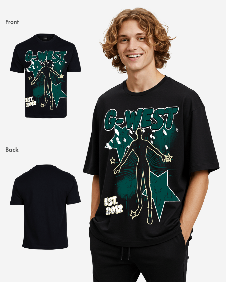 G West Oversized Dazzling Dynamo Tee - G West