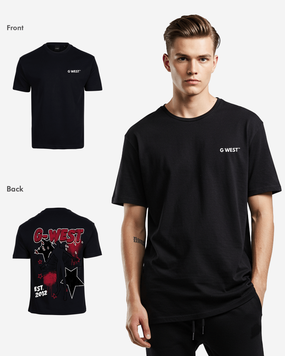 G West Oversized Dazzling Dynamo Tee - G West