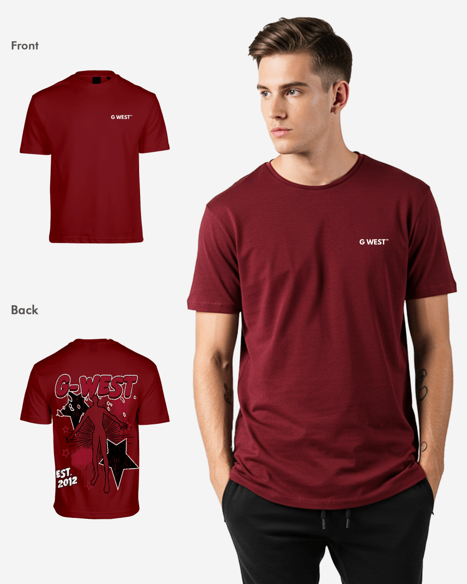 G West Oversized Dazzling Dynamo Tee - G West