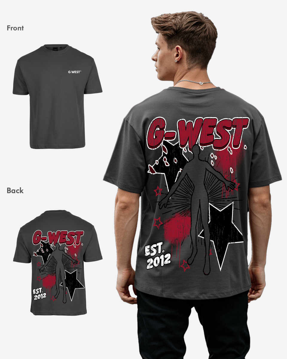 G West Oversized Dazzling Dynamo Tee - G West