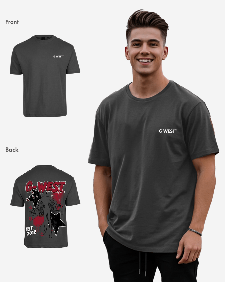 G West Oversized Dazzling Dynamo Tee - G West