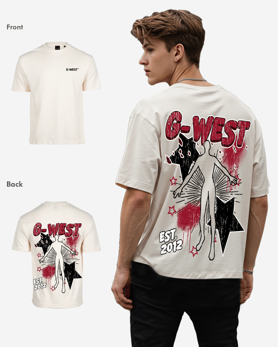 G West Oversized Dazzling Dynamo Tee - G West