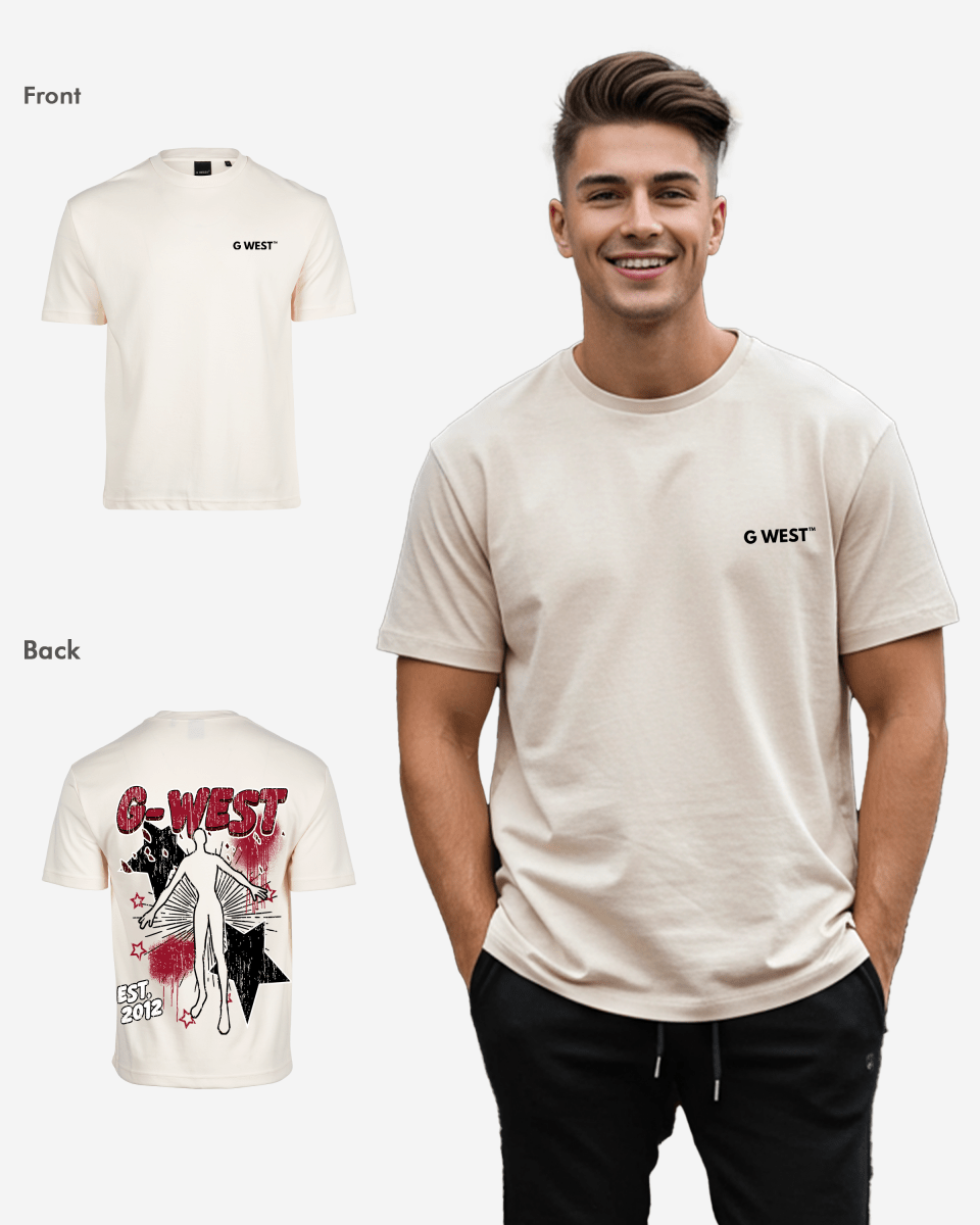 G West Oversized Dazzling Dynamo Tee - G West