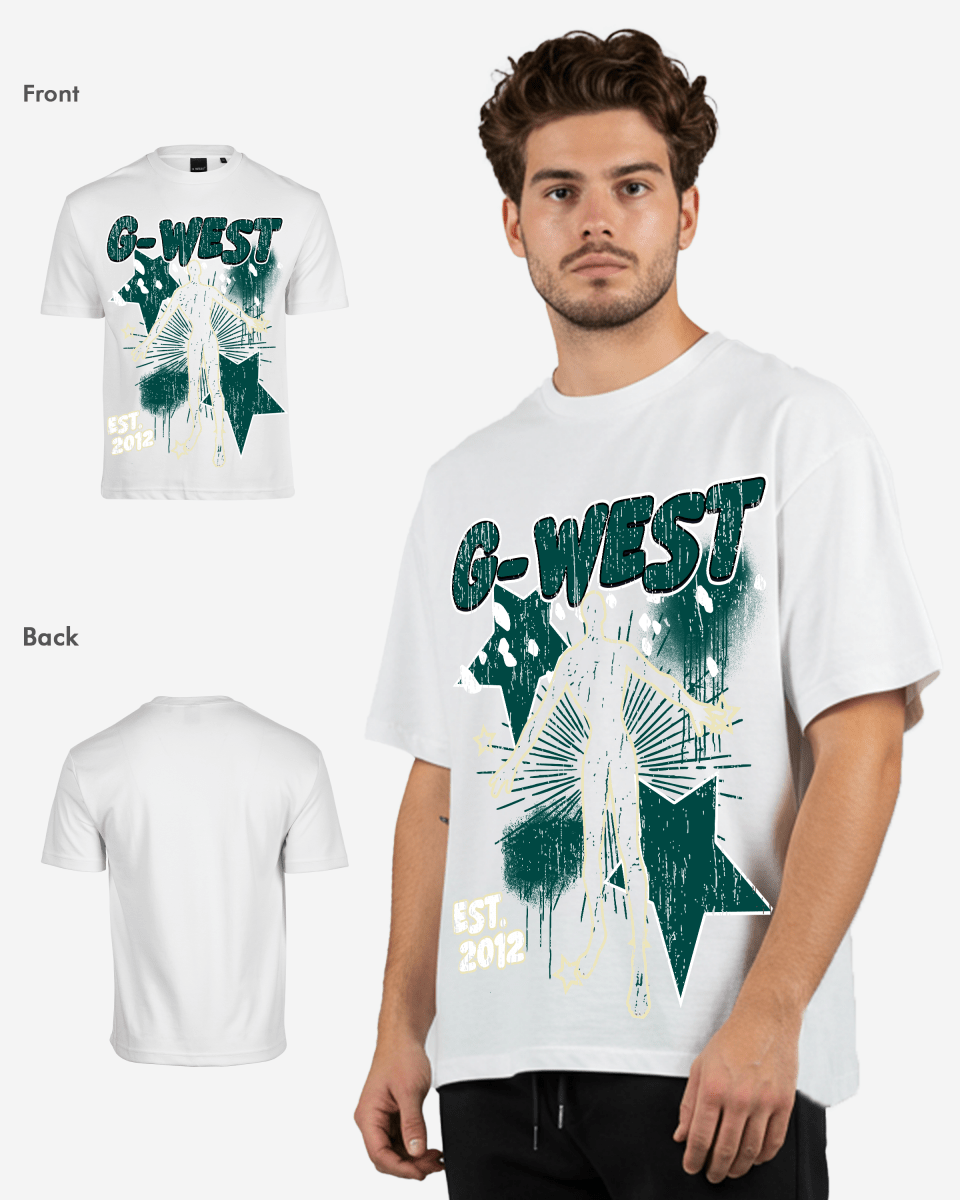 G West Oversized Dazzling Dynamo Tee - G West