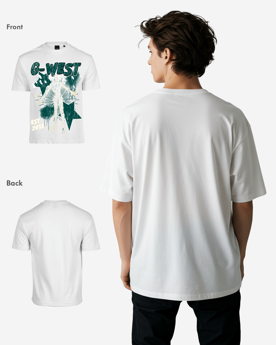 G West Oversized Dazzling Dynamo Tee - G West